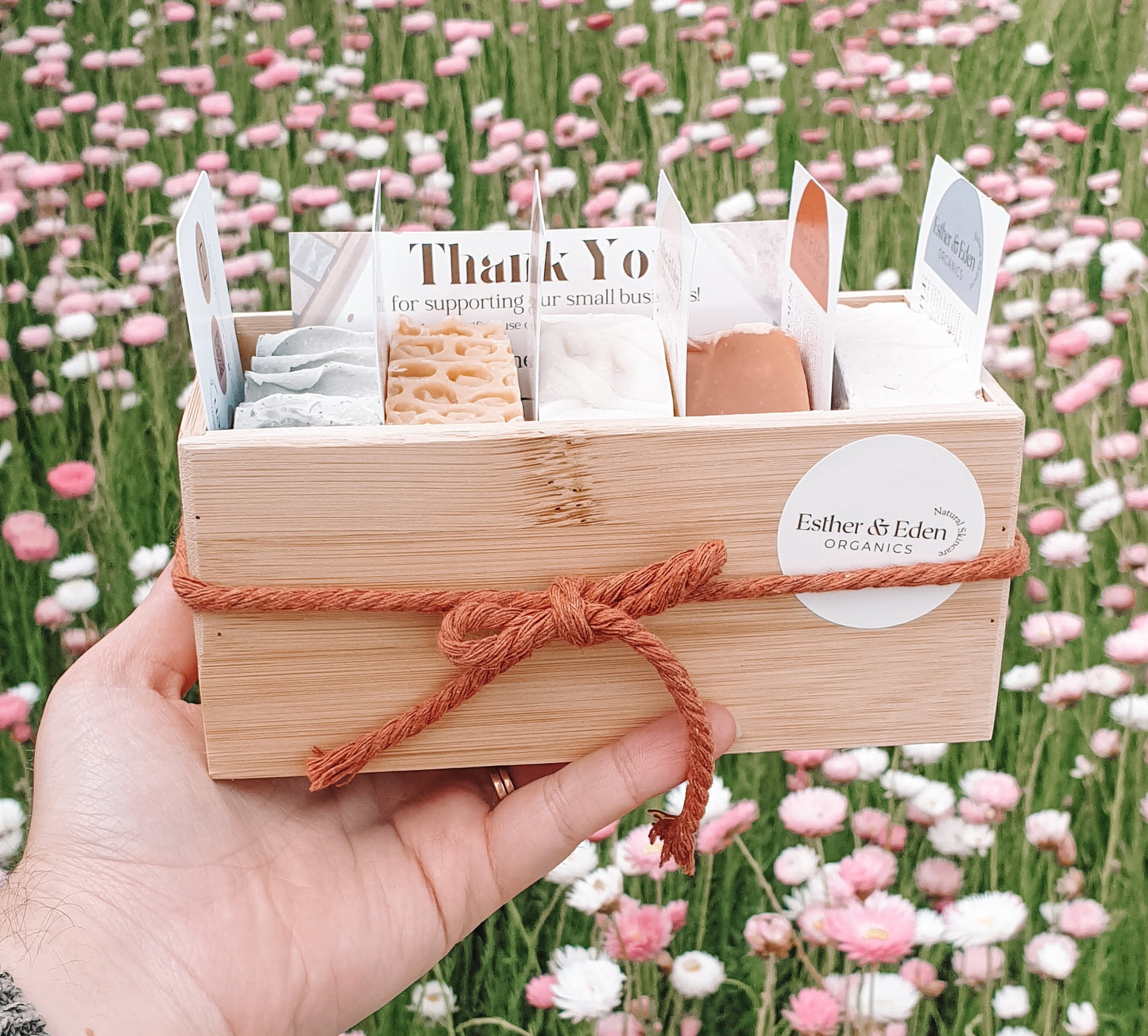 Box of 5 Organic Soaps
