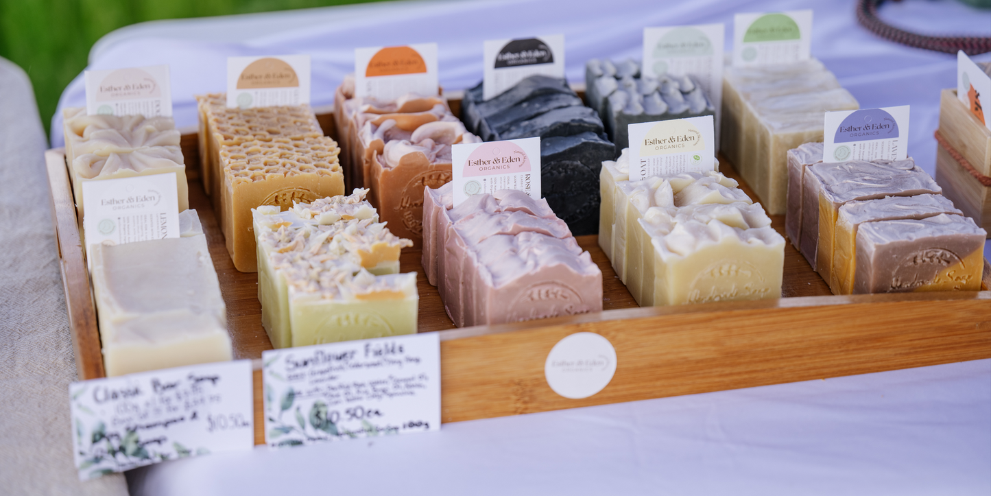 Box of 5 Organic Soaps